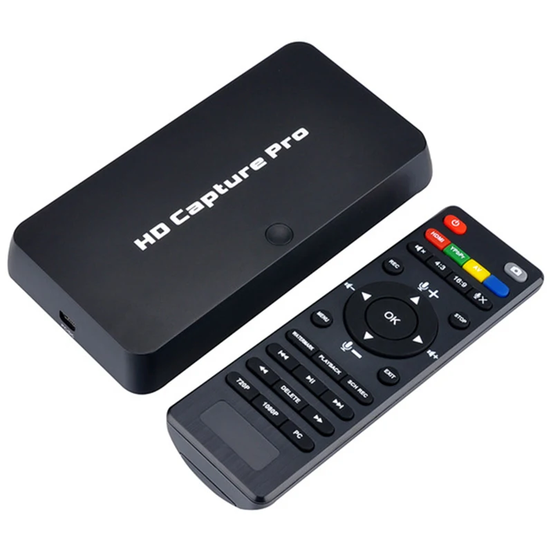 

EzCAP 295 HD 1080P Video Game Capture Recorder USB 2.0 Playback Cards with Remote Control For Xbox 360 Xbox One PS4 Set-Top Bo