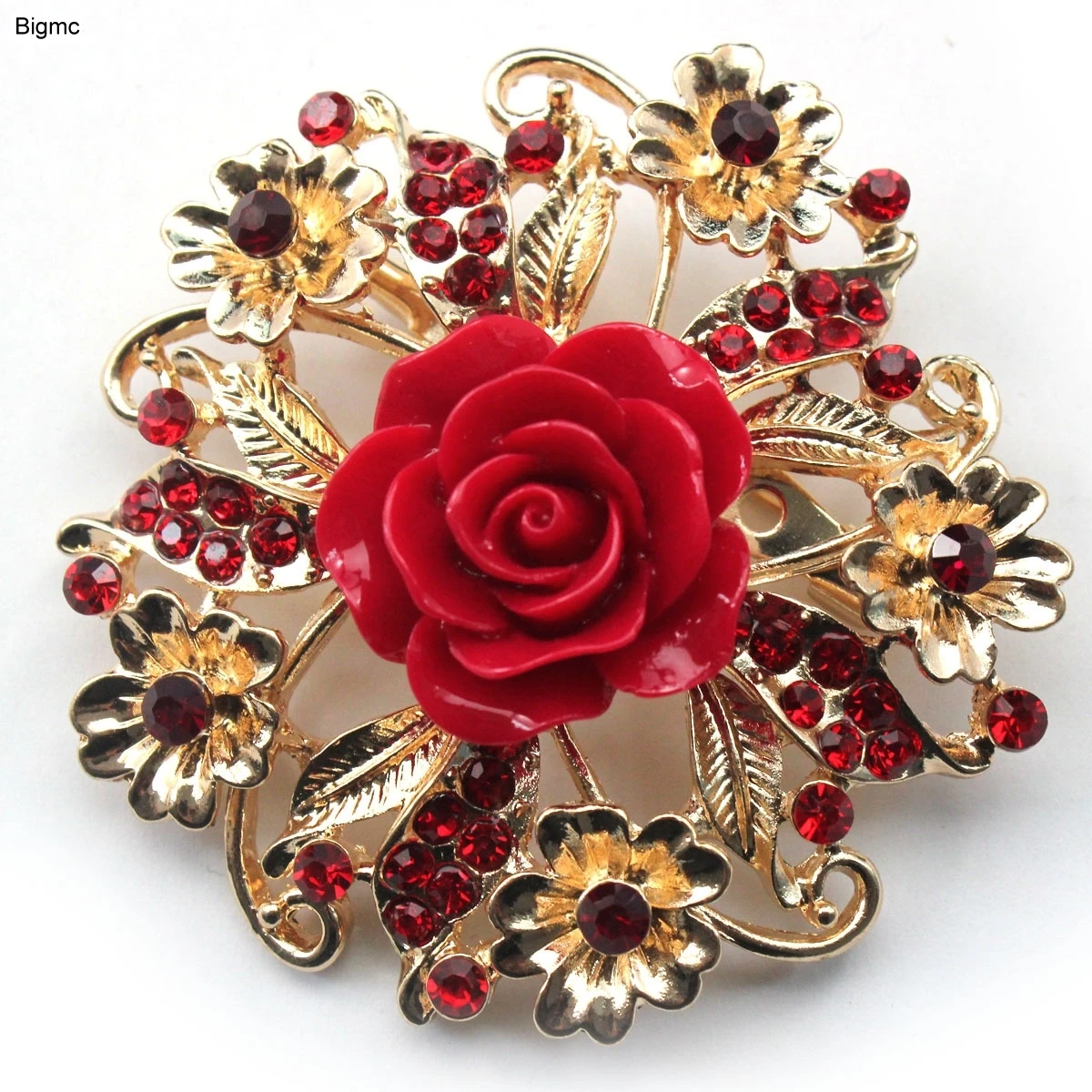 Korean version of the high grade roses brooch pin resin flower brooch