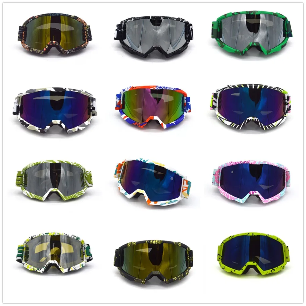 Evomosa Motocross Motorcycle Goggles Moto Glasses Racing Ski Goggles Windproof Mx Goggles