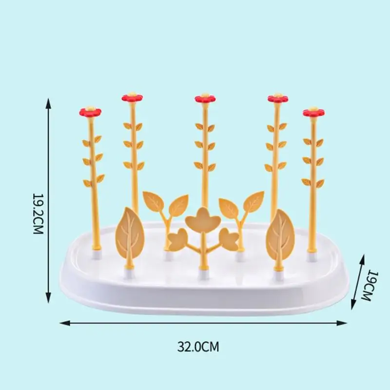 Бутылки сушилка дерево Форма сушилка хранения полка для сосок уход за ребенком, младенец соска для кормления подстаканник дерево сушилка