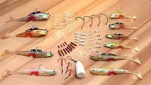 

Mighty Bite Fishing Lure Kit 5 Sense Bait System #M1