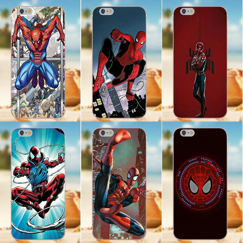 Oedmeb комиксов Marvel Человек паук для huawei G8 Honor 5C 5X6 6X7 8 9 Y5II Коврики P8 P9 P10 P20 Lite Plus