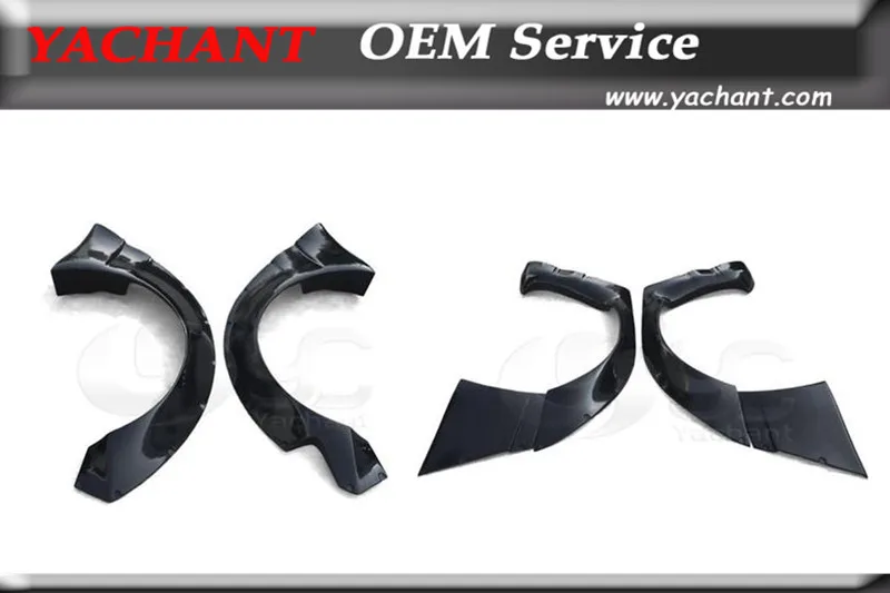 

Car-Styling Fiber Glass FRP 6 Pcs Fender Bodykit Fit For 89-94 180SX RPS13 RB Wide Body Style Over Fender Flare Kit