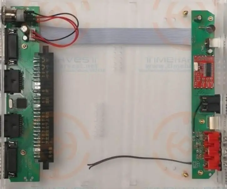 JAMMA CBOX PCB без MVS материнская плата и пластиковый корпус только 2 платы разъем управления плата преобразователя и видео конвертер