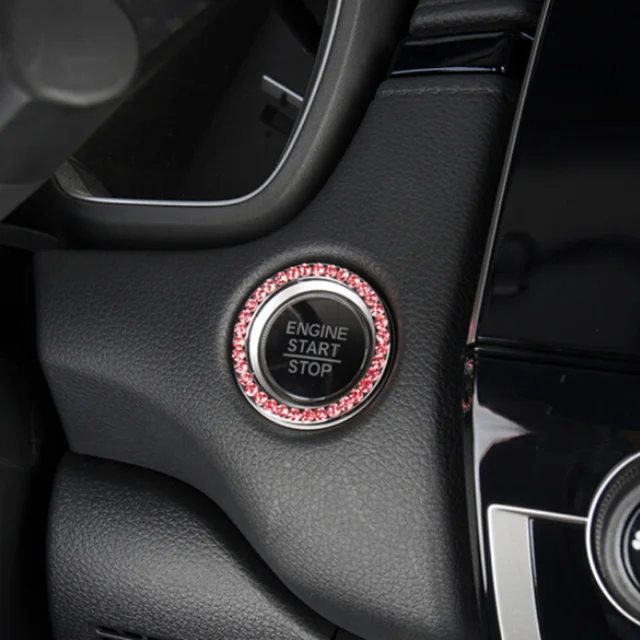Car Ignition Key Switch Ring Decoration Cover For Daewoo Matiz Nexia Car Ignition Key Switch Ring Decoration Cover For Daewoo Matiz Nexia Nubira Sens Tosca Winstorm Auto