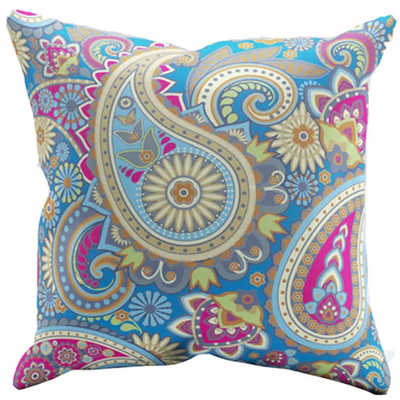 غطاء الوسادة s جديد البوهيمي نمط الكتان القطن مزيج غطاء وسادة المنزل كنبة مكتب مربع كيس وسادة الزخرفية غطاء الوسادة s