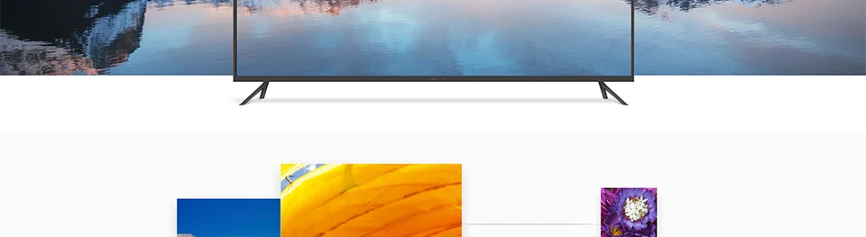xiaomi Smart mi tv 3 5" настоящий 4K 3840*2160 Ультра HD четырехъядерный ультра тонкий сплит-сабвуфер