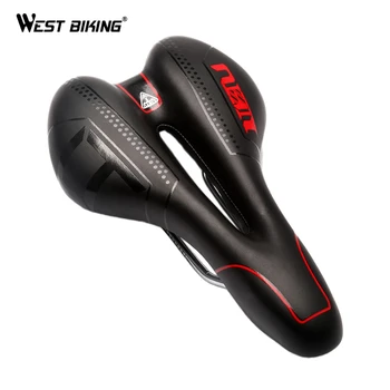 

WEST BIKING Bicycle Saddle Skidproof Seat Silica Gel Cushion Breathable Sillin Bicicleta MTB Road Bike Cycling Bicycle Saddle