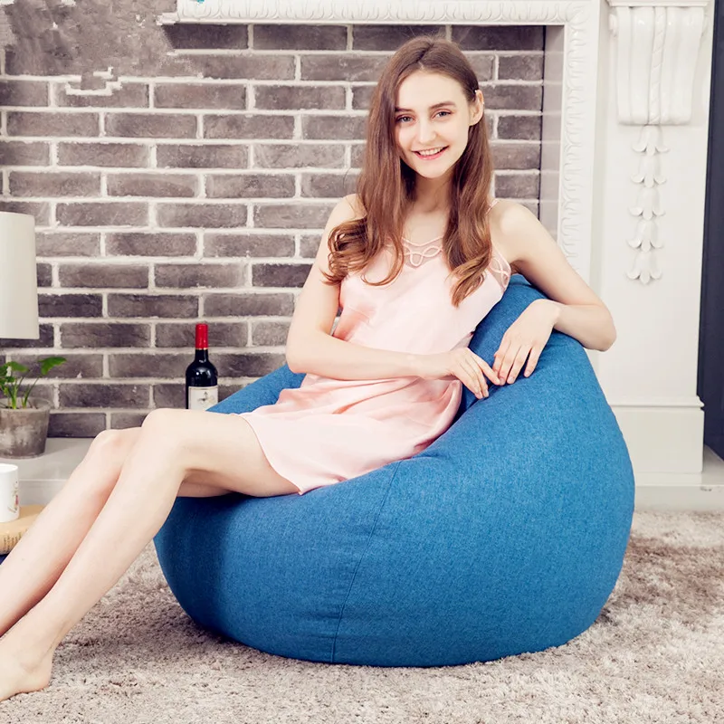 2018 Creative Bean Bag Tatami Lazy Sofas Loading 150kg Single Hotel 2018 Creative Bean Bag Tatami Lazy Sofas Loading 150kg Single Hotel Futon Cotton Sofa Bed Soft Linen Dining Chairs Whole In Garden From Furniture