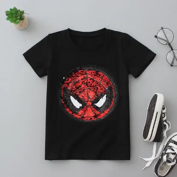 new-style-change-face-magic-discoloration-sequin-Captain-America-cartoon-paillettes-dog-t-shirt-for (1)