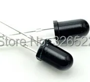 

100pcs 5mm 940nm IR detector sensor Infrared Phototransistor