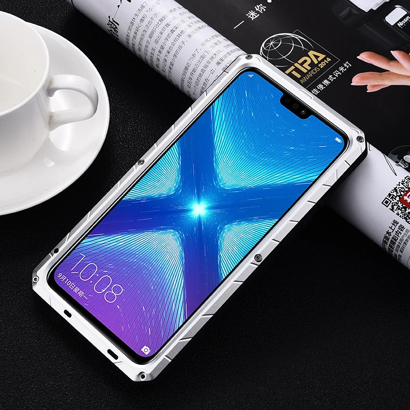 IMATCH для huawei honor 8X20 Pro Чехол для Телефона Жесткий Алюминиевый металлический защитный чехол сверхпрочная защита противоударный