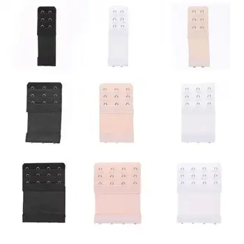 

5 pcs Ladies Bra Extension Buckle Elastic Bra Underwear Straps Hook Clip