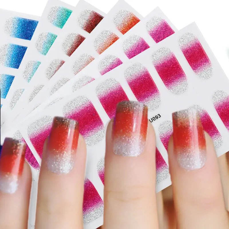 Candy Lover Nail Art Stickers 10 Sheet/lot Full Cover Nail Decals DIY