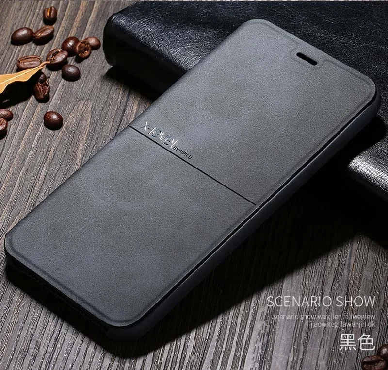 X-Level роскошный высококачественный Ретро Классический Флип кожаный чехол для iphone 6 6S 6Plus 7 7Plus 8 8Plus X XS XR XSMax чехол KS0129