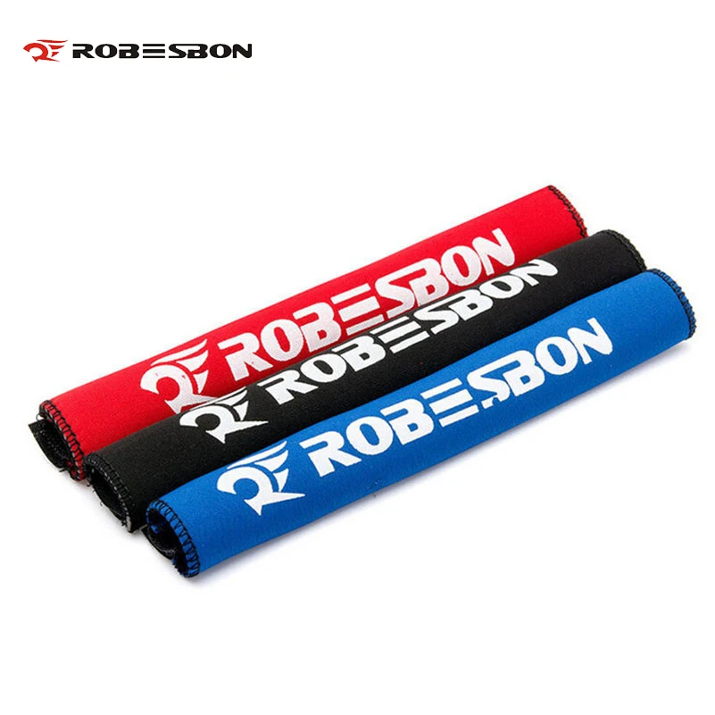 Top ROBESBON 1 Pair 3 Colors Option MTB Bike Frame Chain Stay Protector Cycling Bicycle Chain Care Guard Cover Pad 0