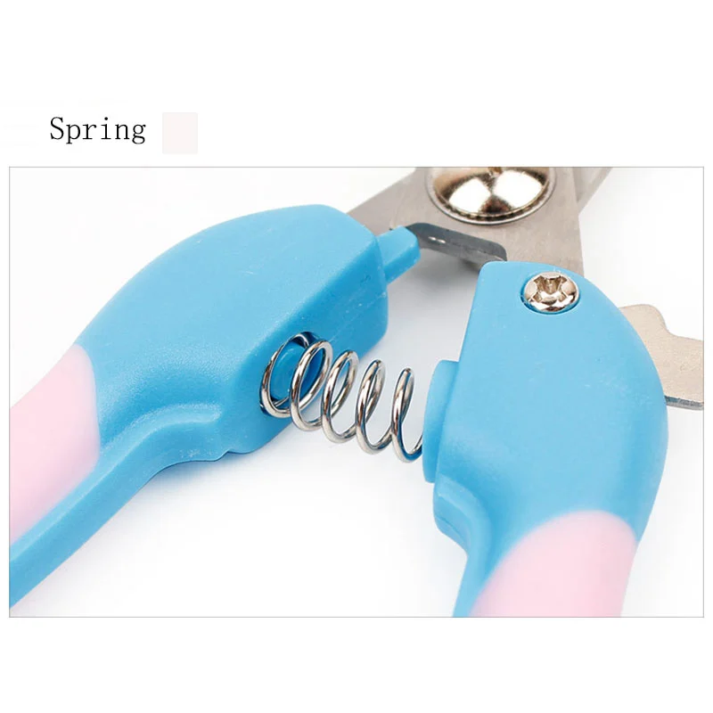 Профессиональные безопасные кусачки для ногтей для собак, ножницы для стрижки из нержавеющей стали