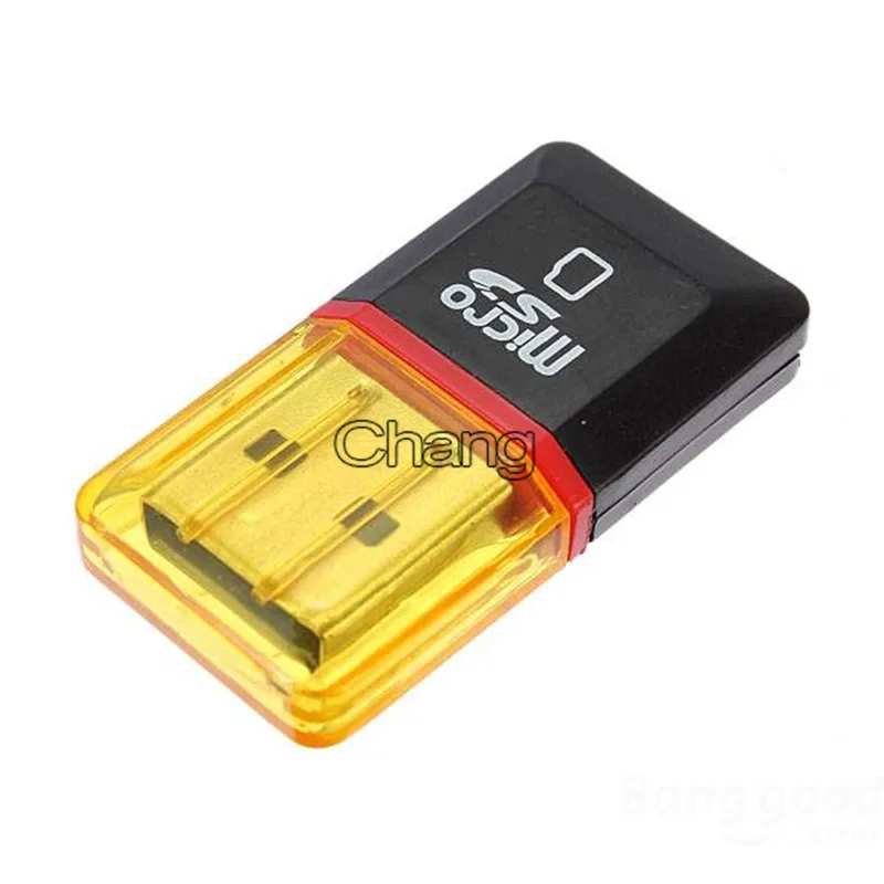 

Hot Diamond USB 2.0 Hi-Speed Micro SD SDHC TF Card Reader Support 128MB-32GB