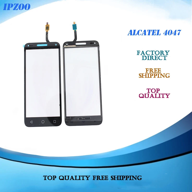 Сенсорный экран для Alcatel One touch U5 3g 5 0 &quot4047D 4047 4047G OT 4047D OT4047D OT4047 Digiziter черный|Экраны