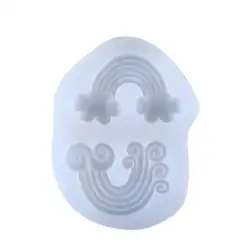 Радуга облако Торт Помадка полимерная форма для мастика, полимерная глина ювелирных изделий
