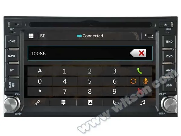 Cheap WITSON CAR DVD GPS for HYUNDAI SONATA/ELANTRA car audio player with bluetooth car stereo navigation gps support DVR/Wifi 23