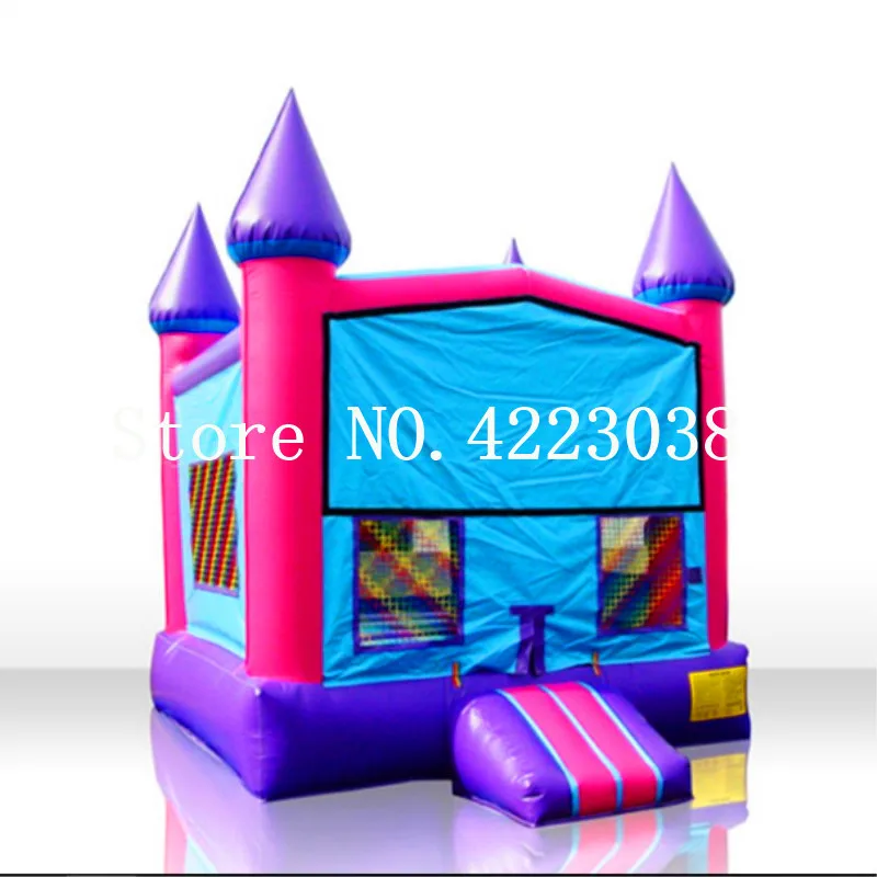 

Free Shipping Bouncy Castle Inflatable Jumping Castles trampoline for children Bounce House Inflatable Bouncer Slide With Blower