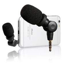 Saramonic smartmic гибкие конденсаторный микрофон w/высокая чувствительность для IOS iPad iPhone 5/6/7 iPod Touch смартфон