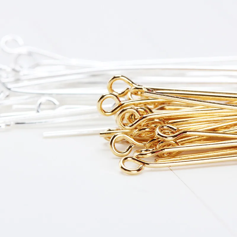 Lot De 18 Aiguilles Pour Perles, Aiguilles À Perles Avec Grand Œil, 6