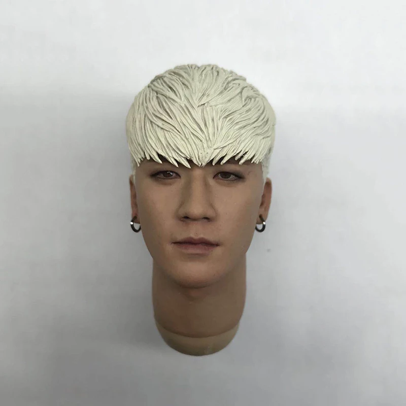 

1/6 Scale Korean Famous Star G-Dragon Head Sculpt for 12'' Male Bodies