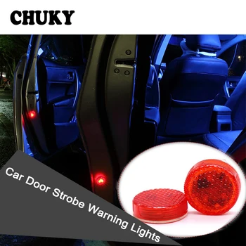 

CHUKY Car Styling Auto Door LED Lamps Strobe Warning Lights For Opel Astra G Insignia Vectra c Peugeot 307 206 308 407 207 3008