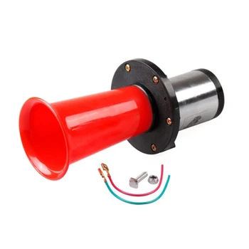 

12V 110db Old Style Vehicle Car Loud Antique Horn Retro Vintage Red Horn