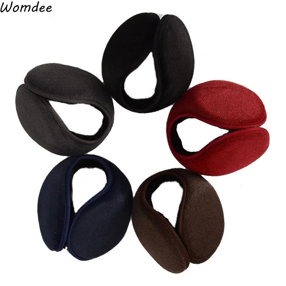 Aodewe Winter Warm Earmuffs Men Women Ear Bag Warm Plush Earmuffs