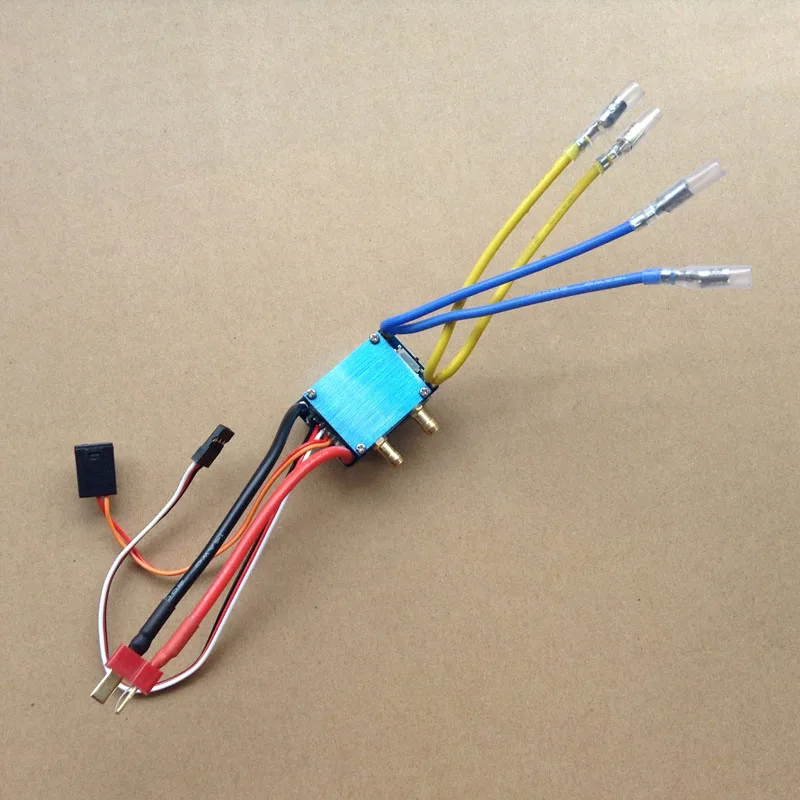 

480 Dual Way Brushed ESC Seat for Water Cooling System Waterproof ESC for 550/750 Motor DIY RC Boat Spare Parts