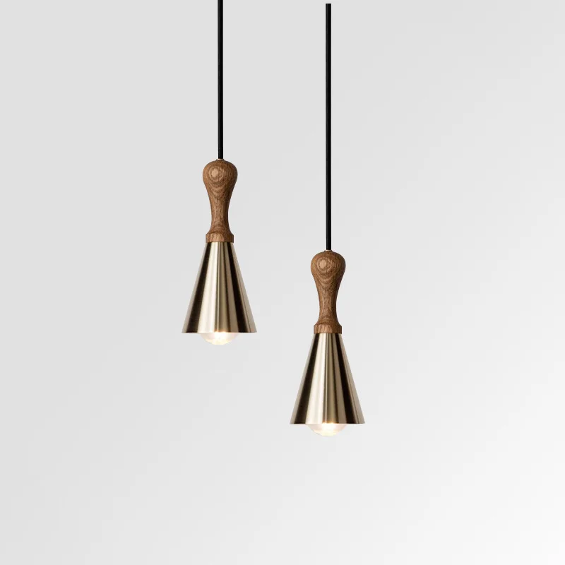 

Nordic Single Head Led Bulb Chandeliers Lighting Minimalist Bar Coffee Shop Hanging Lamp Foyer Restaurant Bedside Pendant Lamp