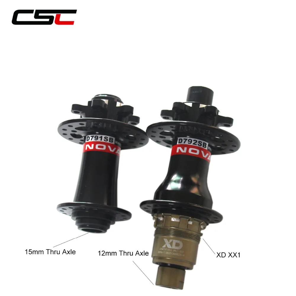 Superlite ступицы дисков Novatec D791SB D792SB XC AM CX дисковый тормоз для горного велосипеда Hub XD
