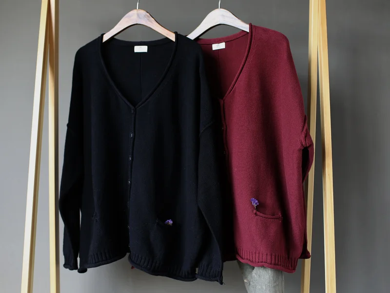 Вязаный кардиган, женский свитер, плюс размер, Повседневный,, Модный женский кардиган с v-образным вырезом, Осень-зима, свитер для женщин A200