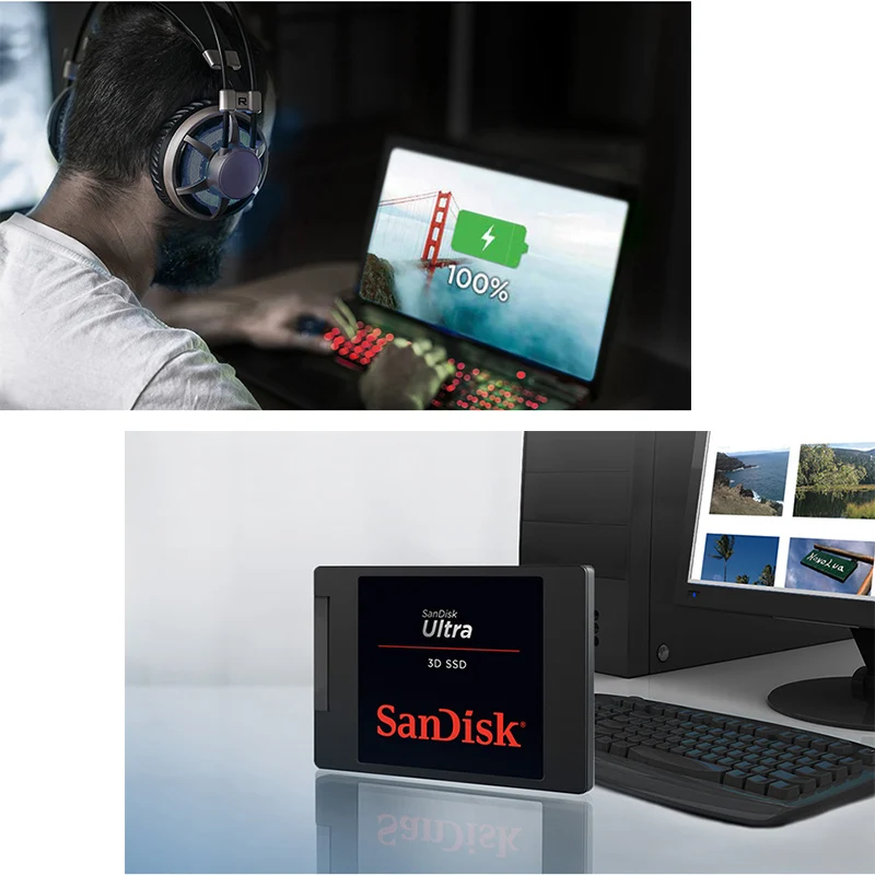 Sandisk HDD ULTRA 3D 560MBS 250 ГБ 500 1 ТБ 2 Внутренний твердотельный диск жесткий SATA 3 0 (6 ГБ/сек.)