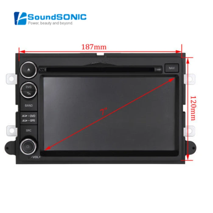 Best For Ford F450 F550 Taurus Freestyle Mercury Montego Mountaineer Monterey Milan Sable Android 4.4.4 Car Radio Stereo DVD GPS 2