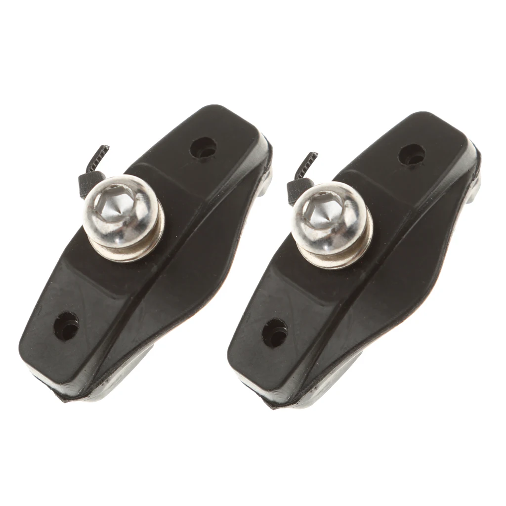

2pcs Road Bike Cycle Brake Caliper Pads Shoes Blocks Bicycle Jagwire Brake Pad Black