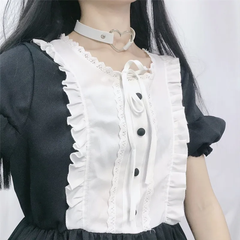LISM Summer Japanese Lolita Vintage Dress Female Soft Girl Wind Cute Fungus Lace Short Sleeve -Zentai shop online HTB1vtmVXBCw3KVjSZR0q6zcUpXaD.jpg