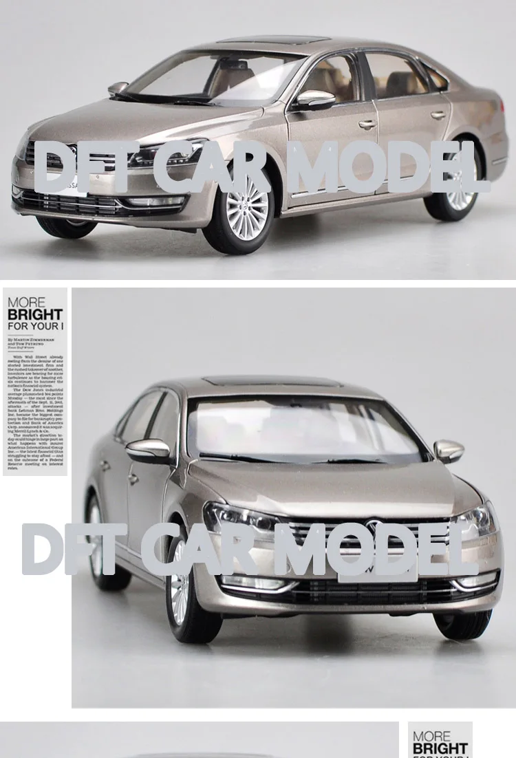 Литые под давлением колеса из 1:18 сплава Новинка PASSAT 2011 модель автомобиля Детские игрушечные машинки оригинальные авторизованные подлинные детские игрушки