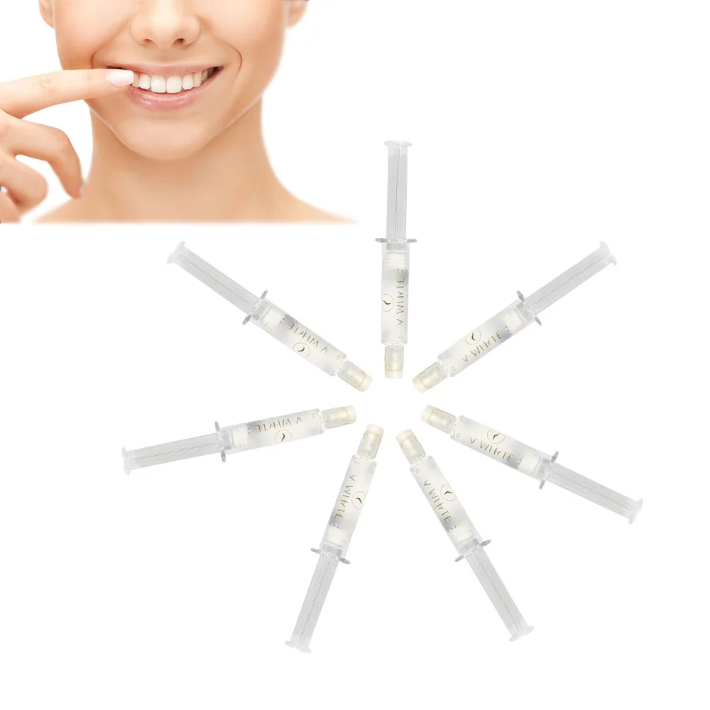 

Teeth Whitening Gel 44% Peroxide Tooth Bleaching System Whitener Instanted Whitestrips Smile Dental Kit Whitening Dental Care