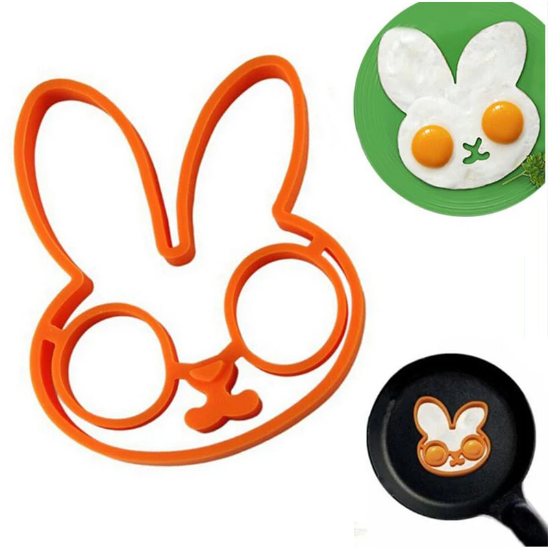 

DIY Owl Rabbit Silicone Fried Egg Mold Ring Cooking Kitchen Tools Breakfast Sun Frog Emoji Omelette Egg Mould Tools Hot 301-0357