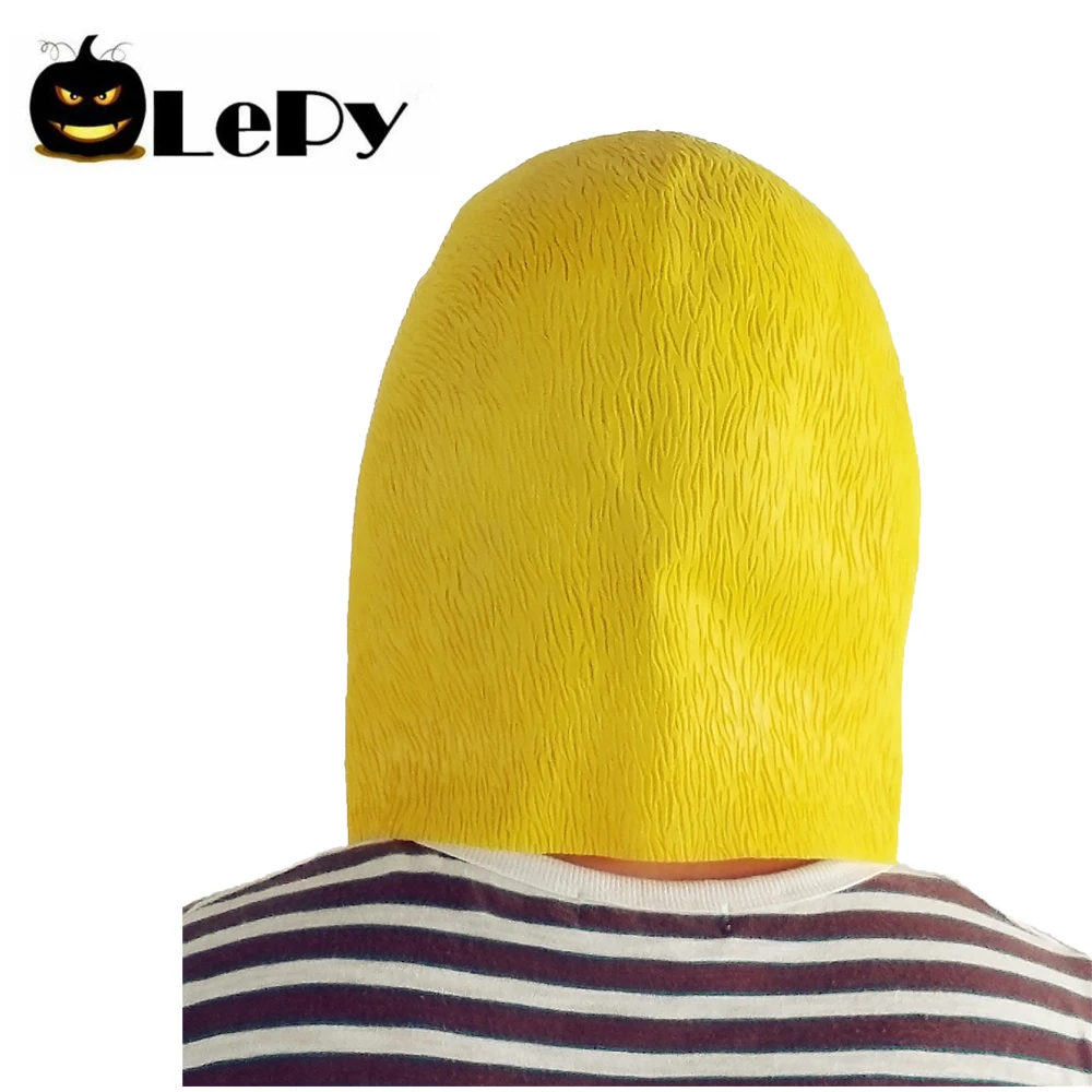 LePy Хэллоуин желтая утка латекс маска Новый костюм вечернее изящное платье маски