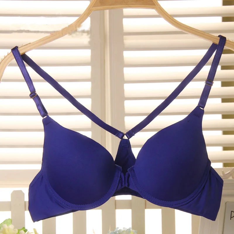 (3pcs/bag) Wholesale Beauty Back Bras Girl's Front Closure Sexy