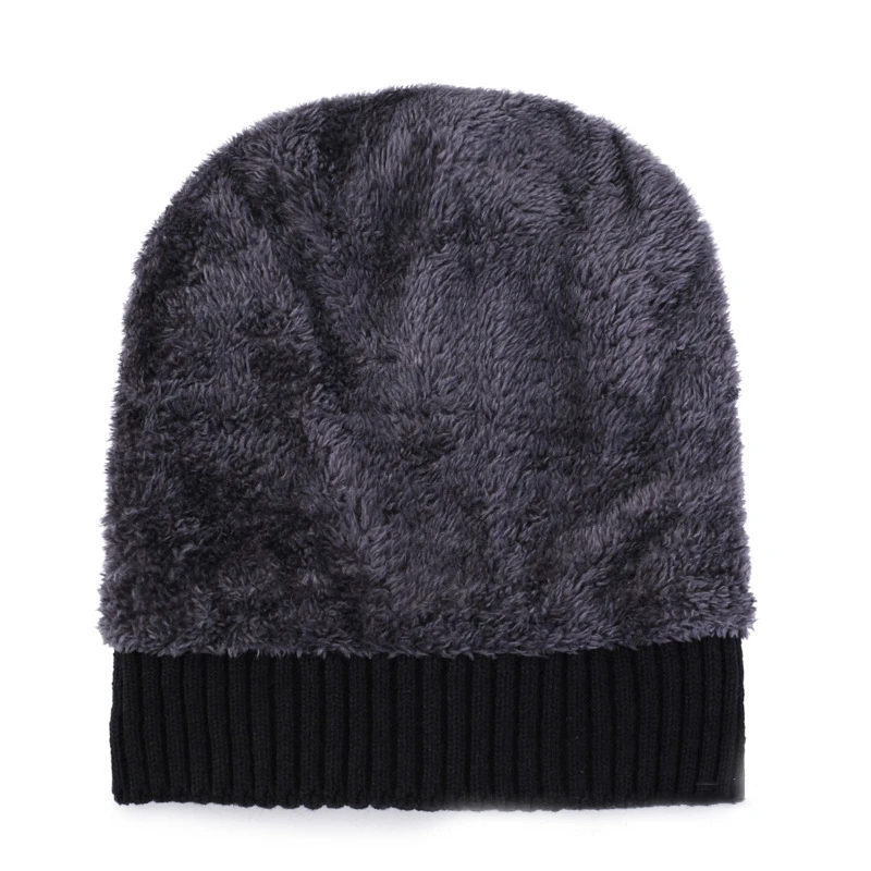 Высококачественная зимняя шапка для мужчин и женщин Skullies Beanies Plus бархатная