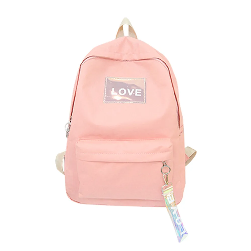

OCARDIAN Fashion Style Backpack Women Outdoor Backpacks For Teenage Girls School Bags Casual Outdoor Solid Black Bag Youth 94511