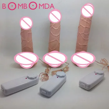 Sex Toys Dildos For Women,Swing Vibrating Dildos Sucker Vibration Dildos Simulation of Penis Sex Produces Female Masturbation O3
