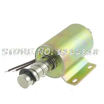 

DC 48V 1.2A Push Type Linear Motion Open Frame Solenoid 7mm Stroke