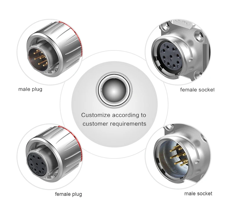DH-20-cable connector-9 pin_9 